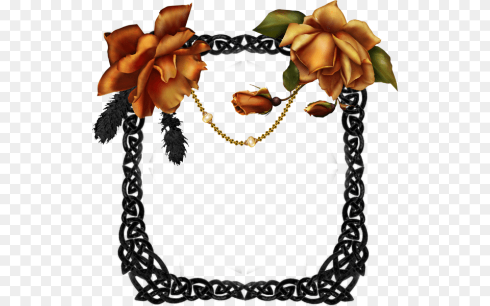 Cadresframerahmenquadropng Ramar Geology, Accessories, Jewelry, Necklace, Flower Png Image