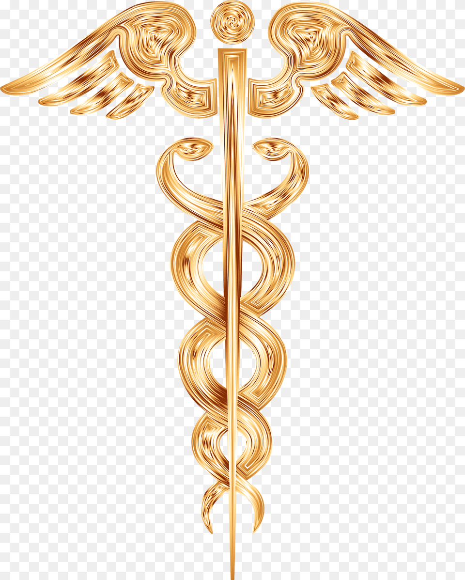 Caduceus Clipart, Accessories, Bronze, Gold, Jewelry Png