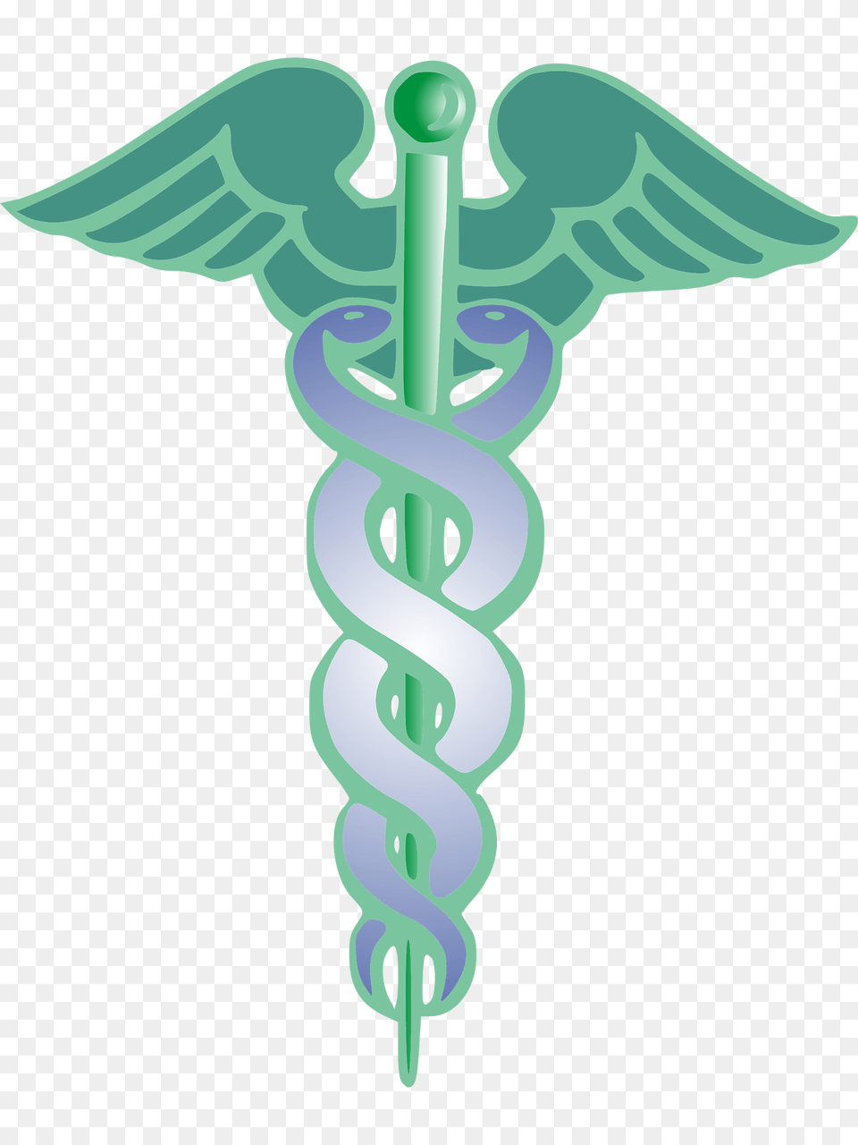 Caduceus Color Clipart, Logo, Cross, Symbol Free Png