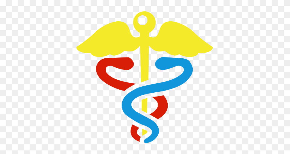 Caduceus Corss Hospital Icon With And Vector Format For Free, Symbol, Dynamite, Weapon Png Image