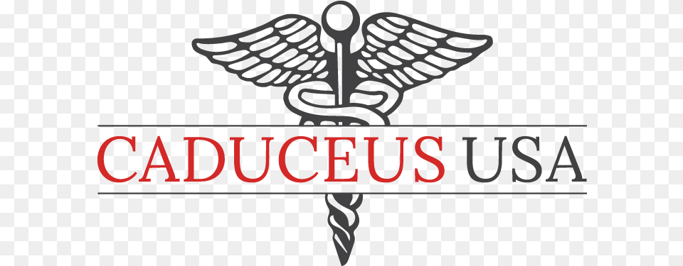 Caduceus Usa Logo, Emblem, Symbol, Animal, Mammal Free Png