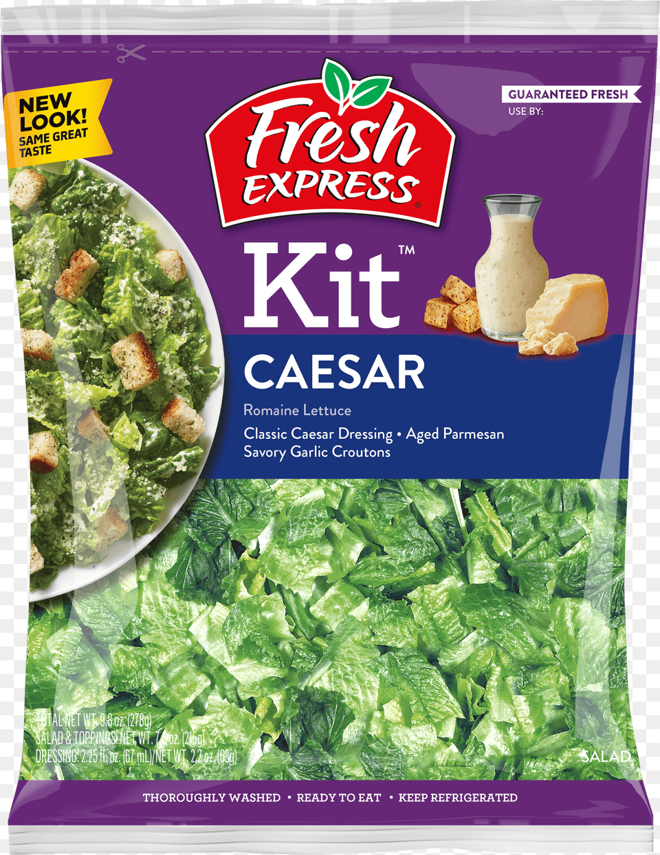 Caesar Kit Fresh Express Salad Free Png