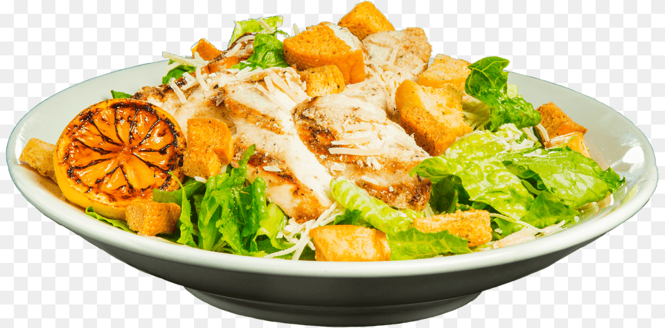 Caesar Salad, Food, Food Presentation, Plate Png Image
