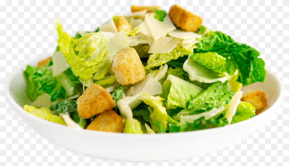 Caesar Salad, Plate, Food, Lunch, Meal Free Png