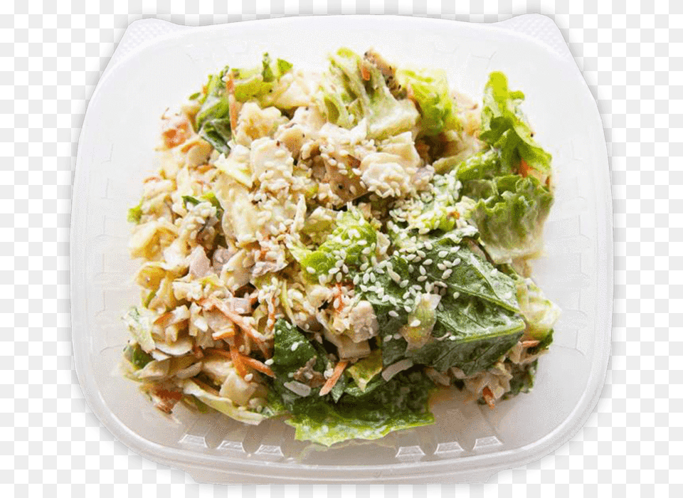 Caesar Salad, Plate, Food, Lunch, Meal Free Transparent Png