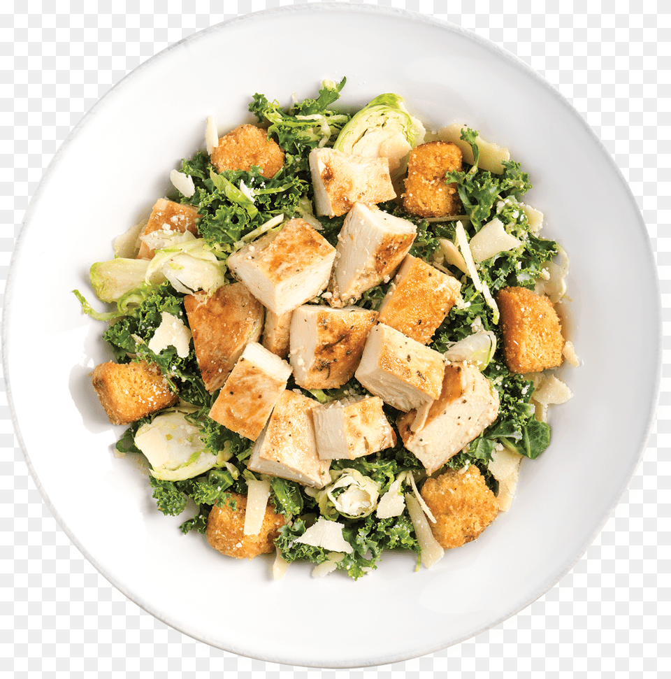 Caesar Salad, Food, Meal, Meat, Pork Png Image