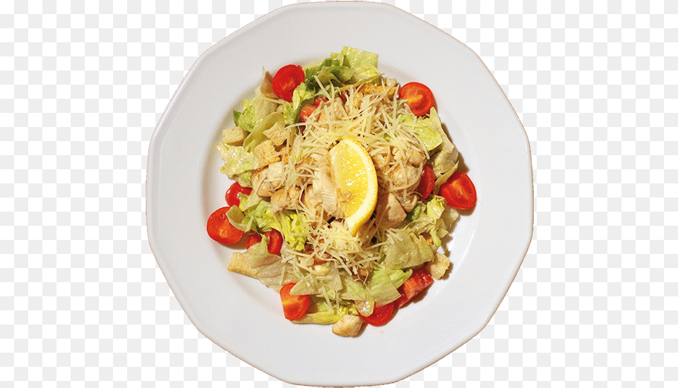 Caesar Salad, Food, Food Presentation, Meal, Noodle Free Transparent Png
