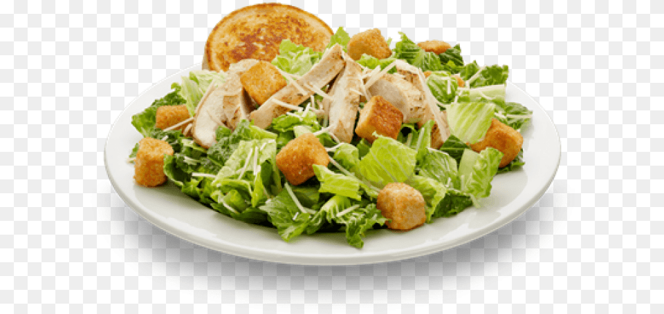 Caesar Salad Chicken Caesar Salad, Food, Lunch, Meal, Plate Free Transparent Png