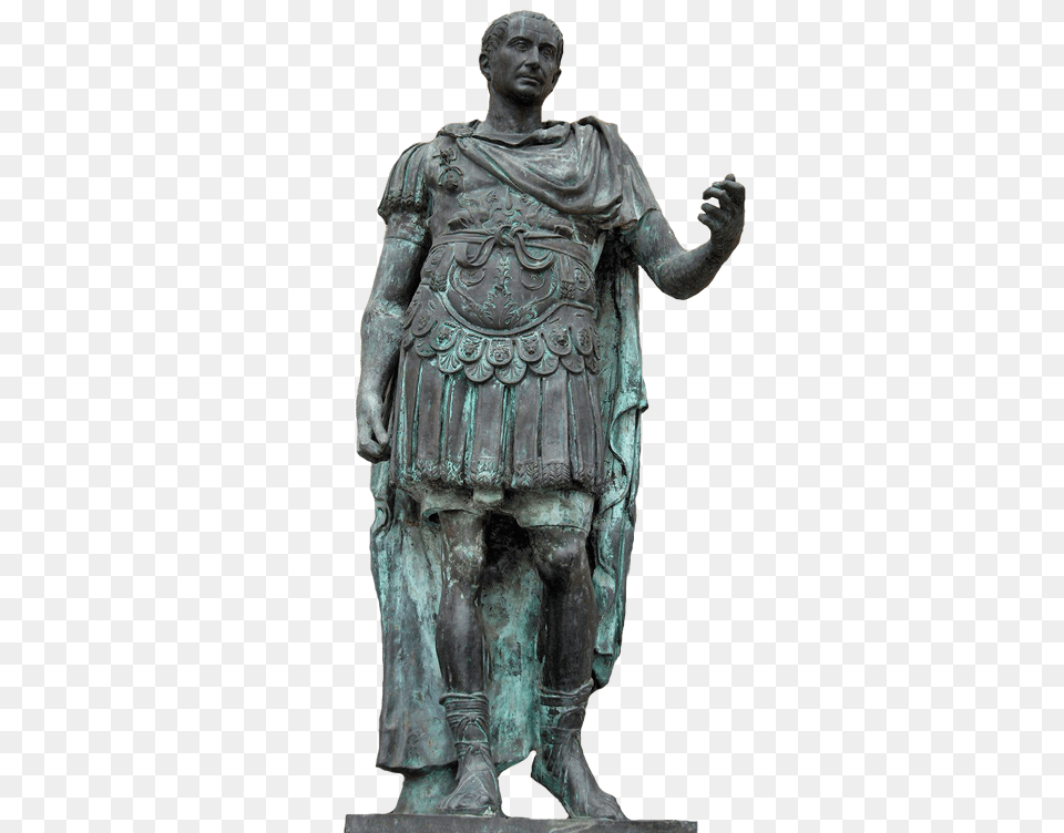 Caesar Statue, Adult, Male, Man, Person Free Png