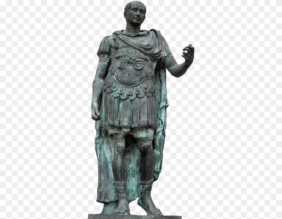 Caesar Statue Piazza Tre Martiri, Adult, Male, Man, Person Free Transparent Png