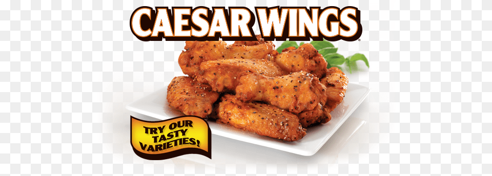 Caesar Wings, Food, Fried Chicken, Nuggets Free Transparent Png