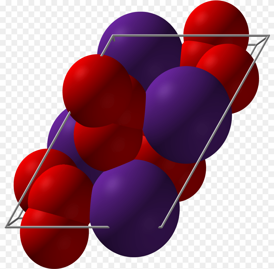 Caesium Ozonide Unit Cell 3d Sf Balloon, Sphere Free Transparent Png