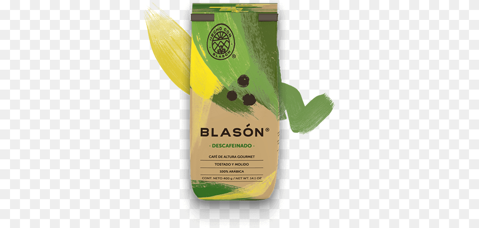 Caf Blasn Green Coffee, Advertisement, Bottle, Herbal, Herbs Free Png