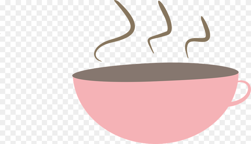 Caf Taza De T Granos De Caf Restaurante Cafena Tea Cup Illustration, Bowl, Cutlery, Beverage, Coffee Png Image