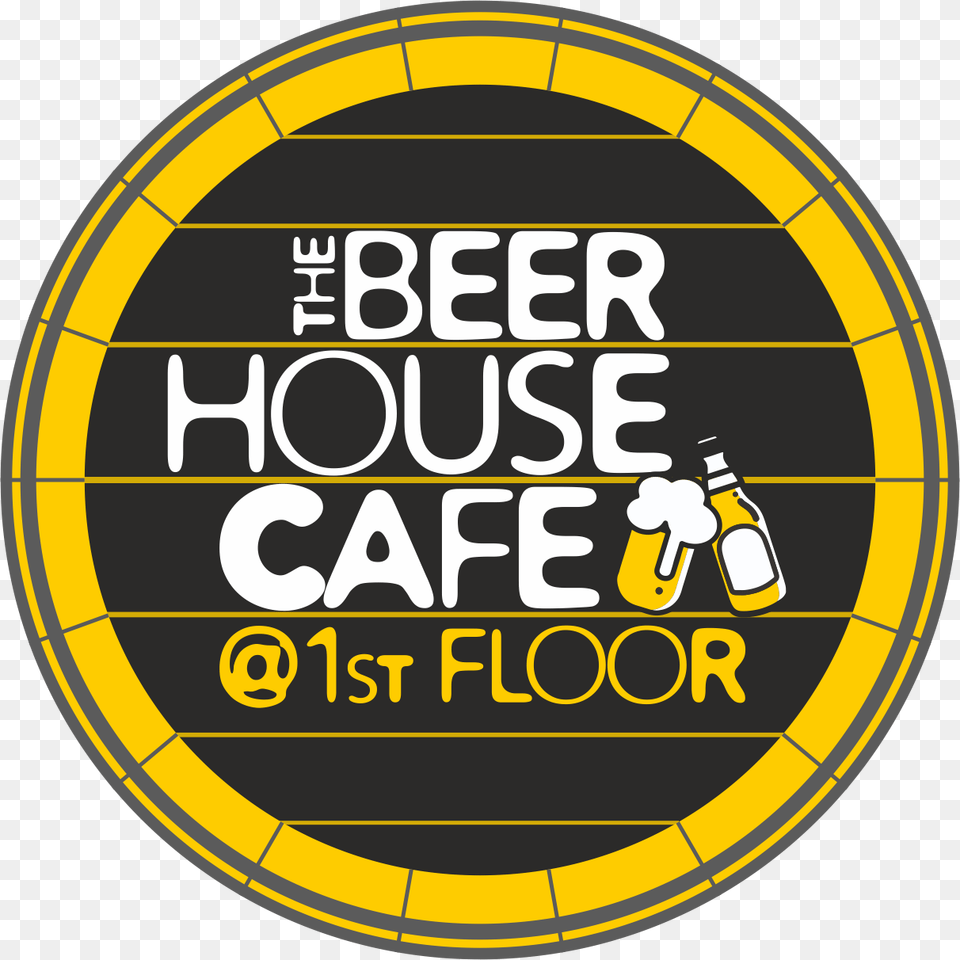 Cafe Beer Cafe Beer Circle, Bus Stop, Outdoors, Logo, Symbol Free Png Download