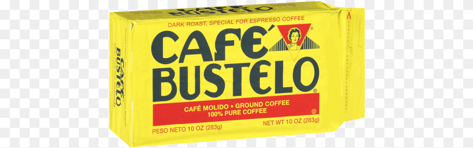 Cafe Bustelo Nutrition Label, Gum, Person Png Image