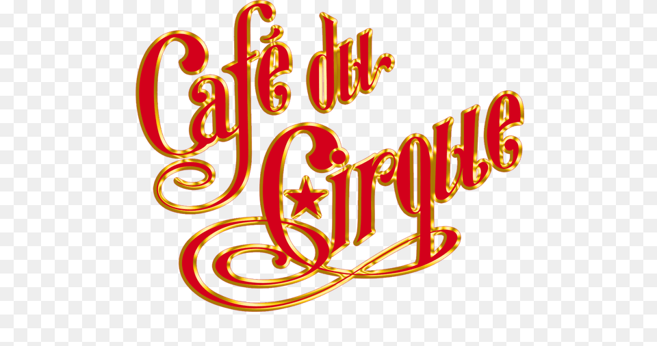Cafe Du Cirque Logo Bouglione, Calligraphy, Handwriting, Text, Dynamite Free Transparent Png