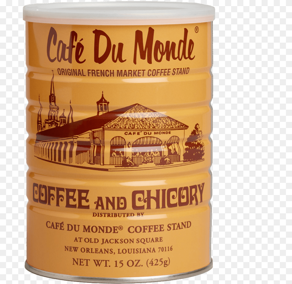 Cafe Du Monde Coffee And Chicory, Tin, Can Free Png Download