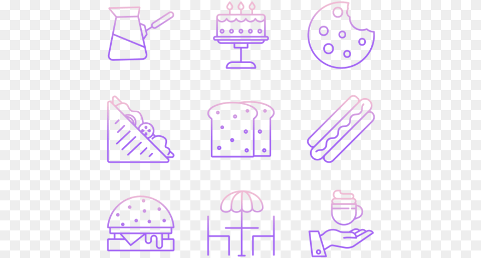 Cafe Icons, Purple, Dynamite, Weapon Png Image