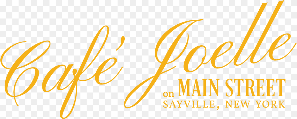 Cafe Joelle Calligraphy, Text Free Png Download