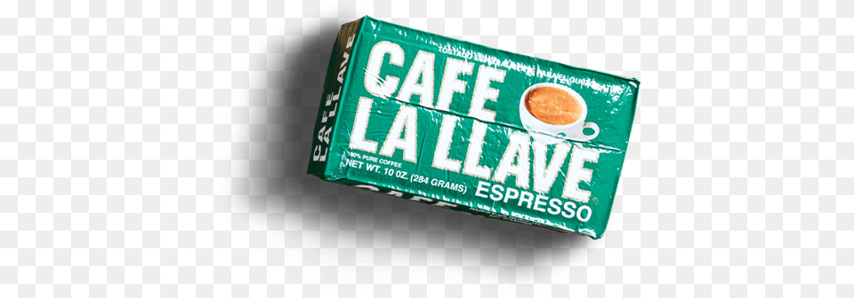 Cafe La Llave 100 Pure Espresso Coffee 10 Oz Box, Gum, Cup Free Png Download