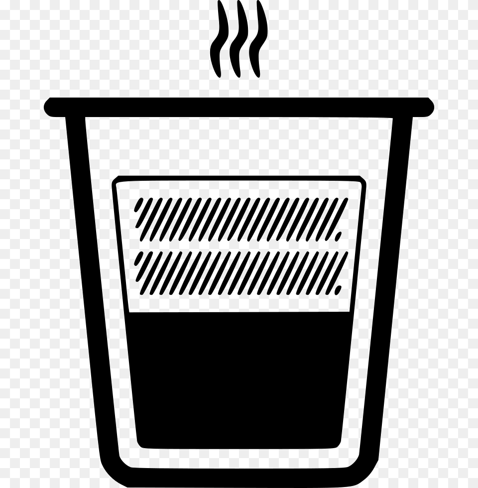 Cafe Latte Icon Download, Fireplace, Indoors, Stencil, Blackboard Free Transparent Png