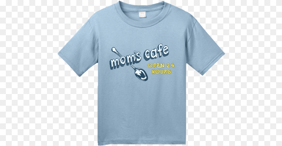 Cafe Open 24 Hours T Shirt, Clothing, Cutlery, Spoon, T-shirt Png