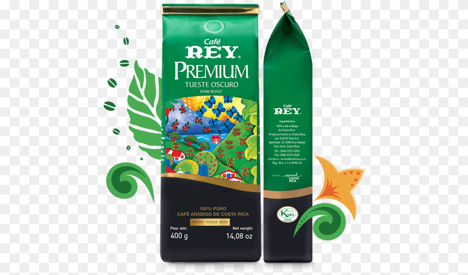 Cafe Rey Premium Dark Roast Cafe Rey, Bottle, Herbal, Herbs, Plant Free Png