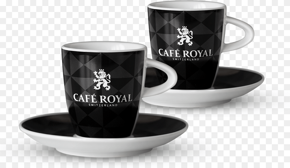 Cafe Royal Espresso Tassen Spickel Merchandise Cup, Saucer, Beverage, Coffee, Coffee Cup Free Png Download
