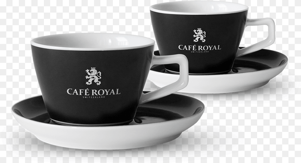 Cafe Royal Lungo Tassen Merchandise Cafe Royal Tasse, Cup, Saucer, Beverage, Coffee Free Png