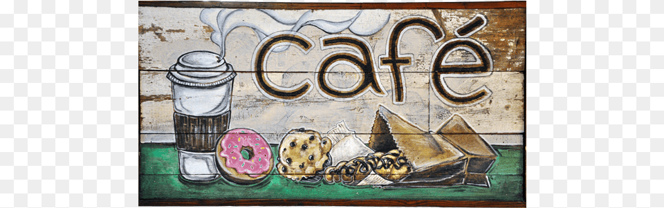 Cafe Sign Still Life, Art, Painting, Graffiti, Architecture Free Png