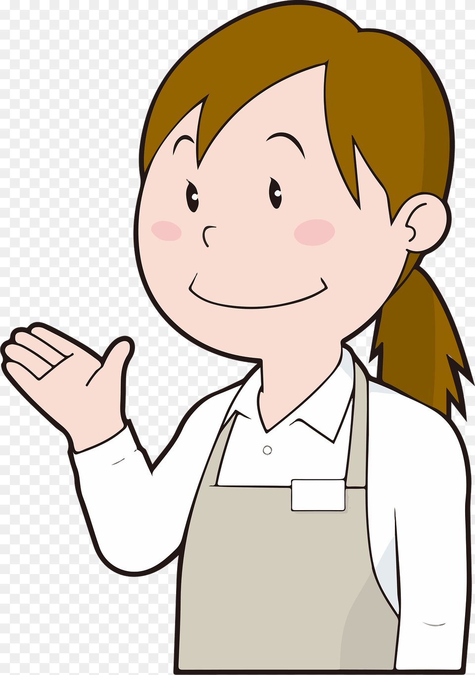 Cafe Staff Clipart, Baby, Person, Face, Head Free Png Download