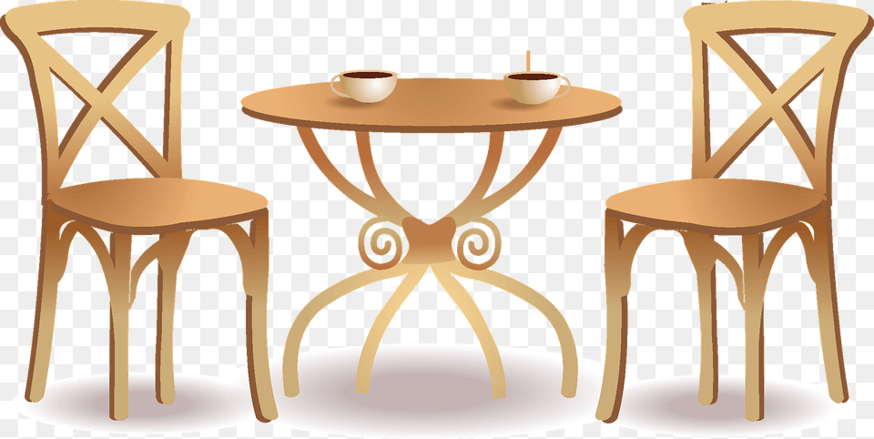 Cafe Table And Chairs Clipart, Architecture, Room, Indoors, Furniture Png