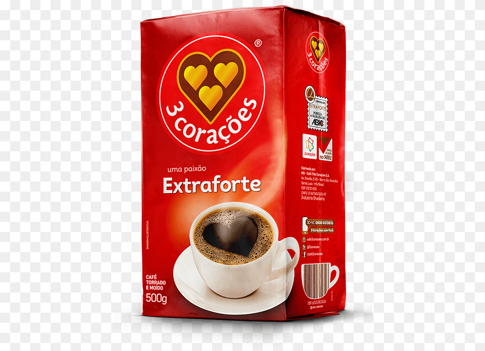 Cafe Tres Coracoes, Cup, Beverage, Coffee, Coffee Cup Free Png
