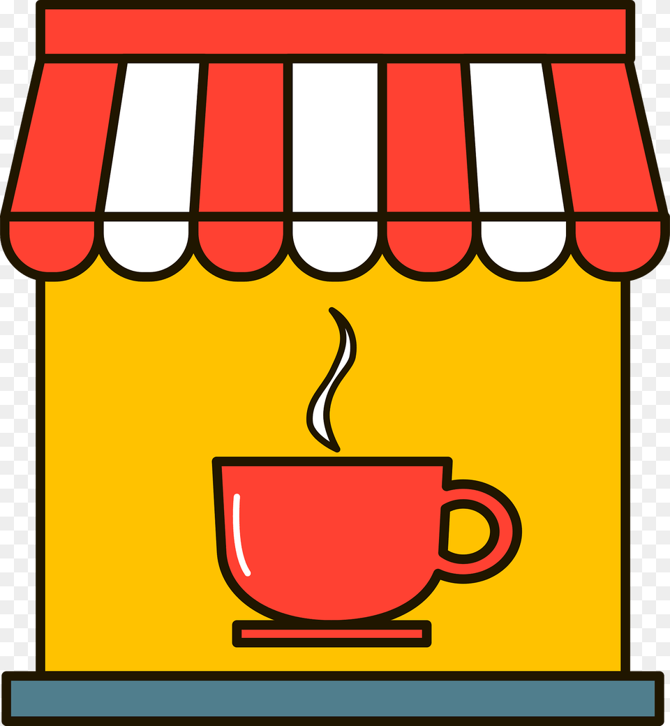 Cafeteria Clipart, Awning, Canopy, Cup Png