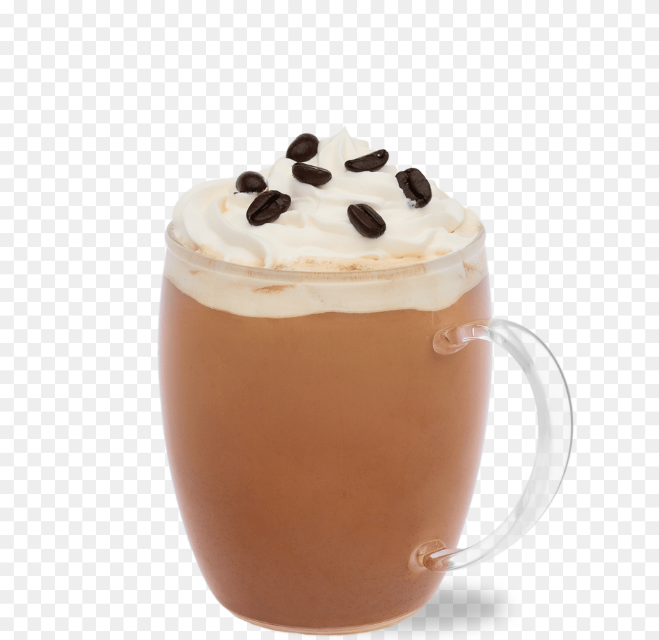 Caff Mocha Frapp Coffee Milkshake Cappuccino Hot Chocolate Milk, Cream, Cup, Dessert, Food Free Transparent Png