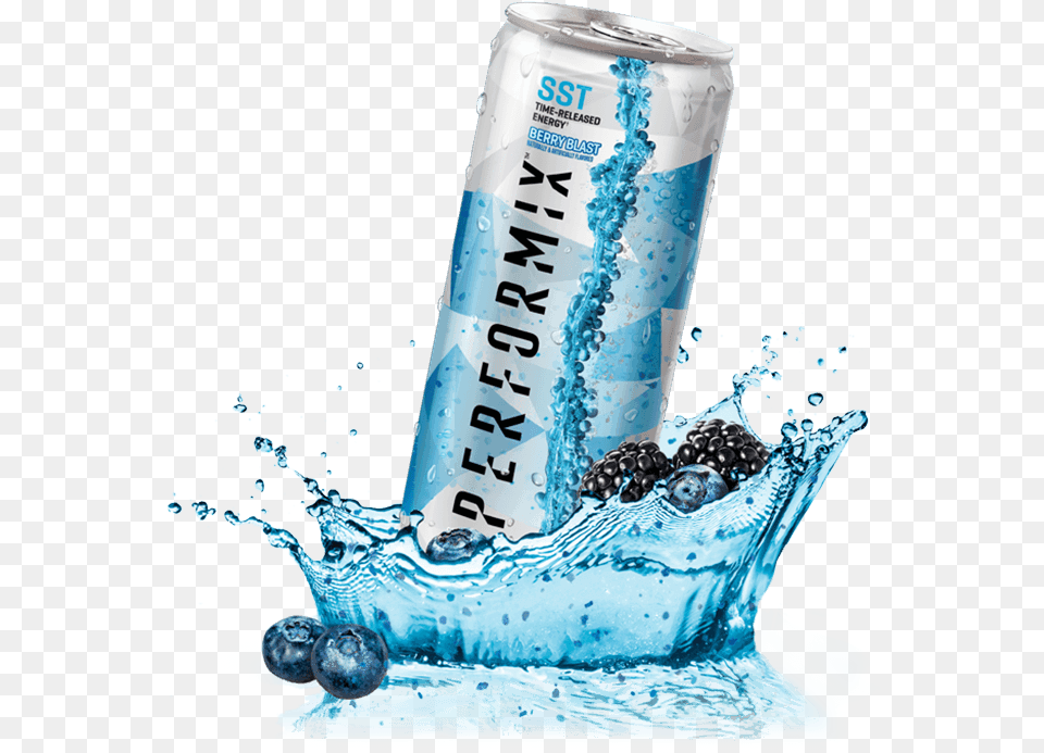 Caffeinated Drink, Can, Tin, Berry, Blueberry Free Png Download