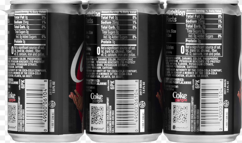 Caffeinated Drink, Tin, Qr Code, Can, Beverage Free Transparent Png