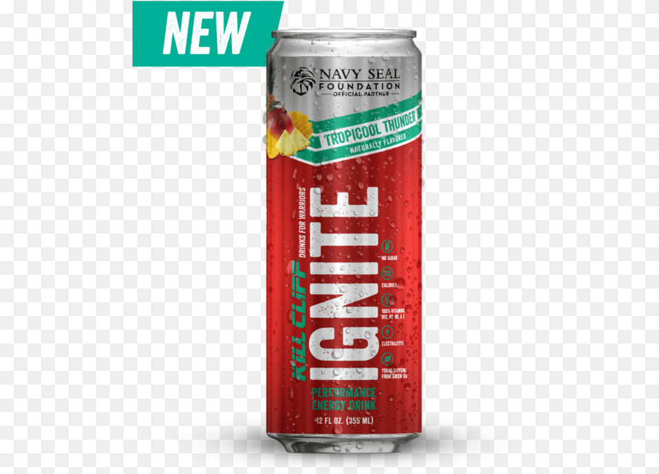 Caffeinated Drink, Can, Tin Free Transparent Png