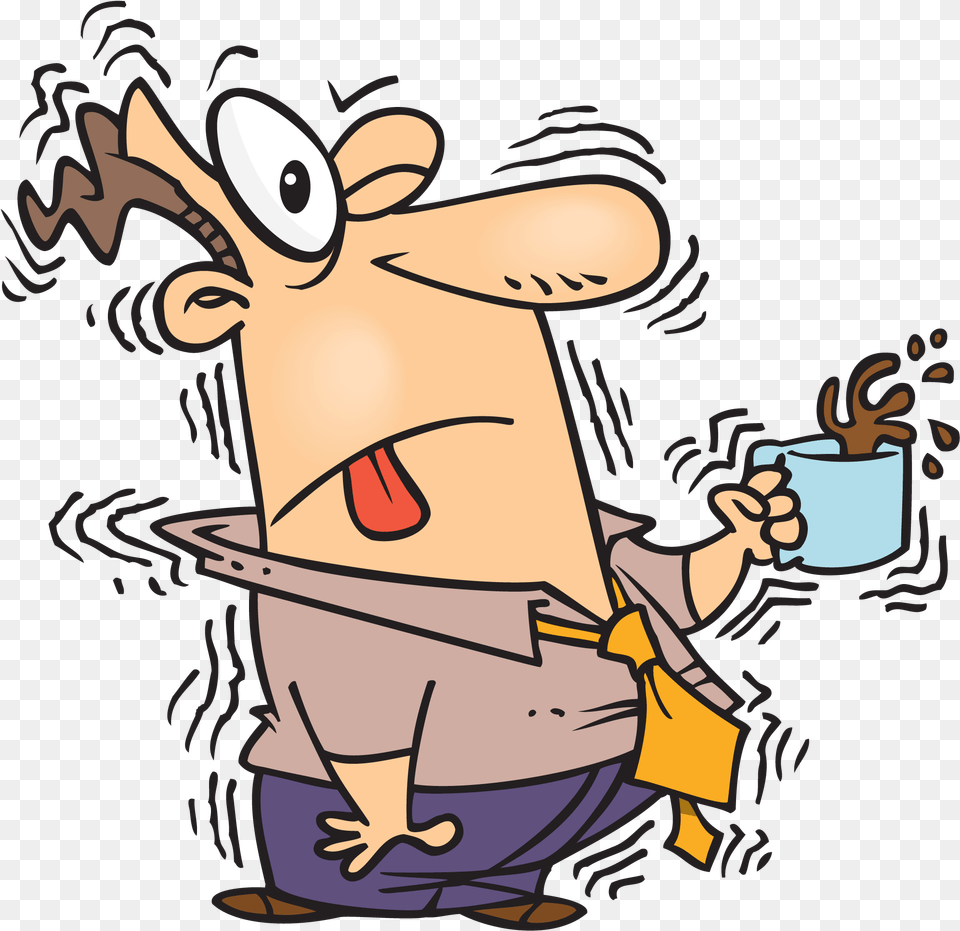 Caffeine Cocaine Too Much Caffeine Clipart Full Size Caffeine Clipart, Baby, Person, Cartoon Free Transparent Png