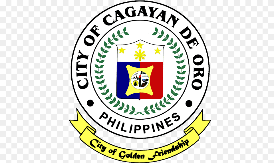 Cagayan De Oro Official Seal 2014 Cagayan De Oro Logo, Emblem, Symbol, Can, Tin Png