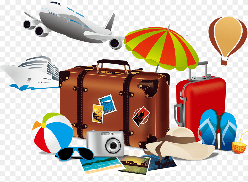 Cagayan De Oro Travel Brochure, Baggage, Suitcase, Volleyball, Volleyball (ball) Png