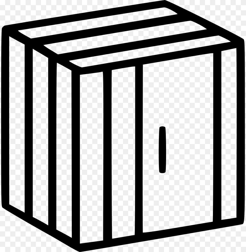 Cage Icon Box, Gate, Furniture, Crate Free Png Download