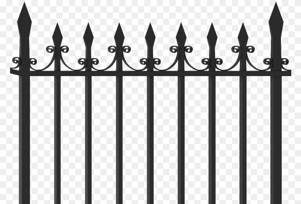 Cage Img1 Fence Wrought Iron, Gate Free Png Download