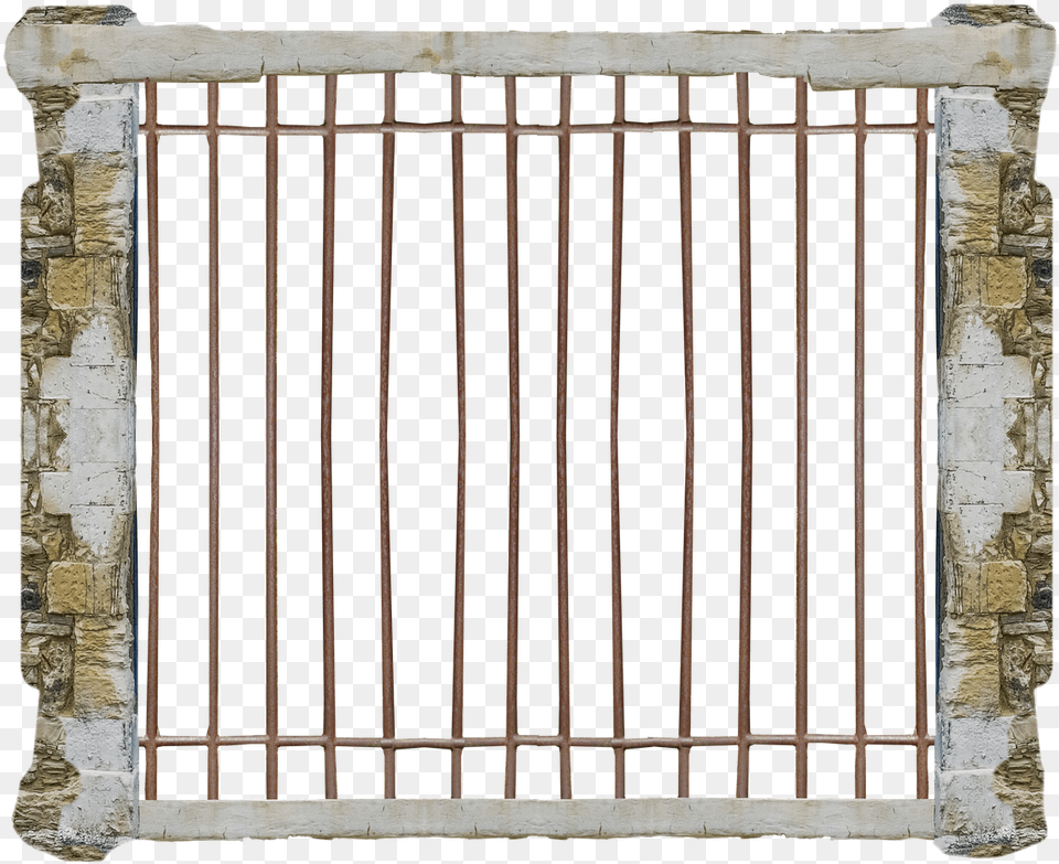 Cage Jail Prison Cell Security Empty Cage, Gate Png Image