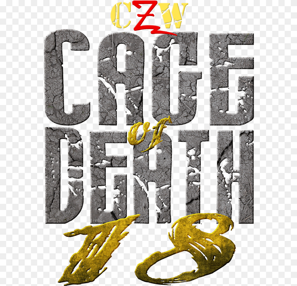 Cage Of Death Czw Cage Of Death Logo, Book, Publication Png