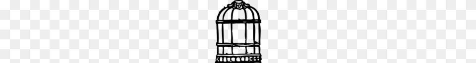 Cage Outline Clipart, Gray Free Png Download