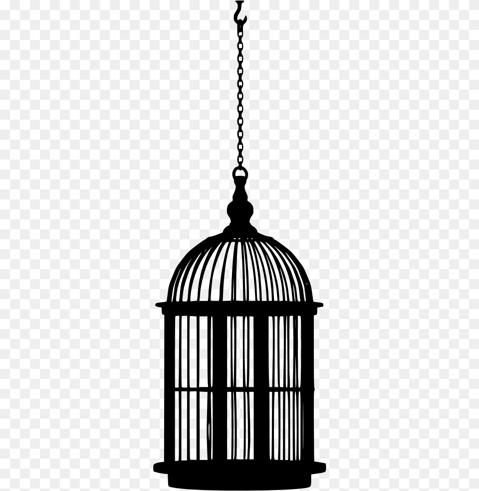 Cage Without A Bird, Gray Free Png Download