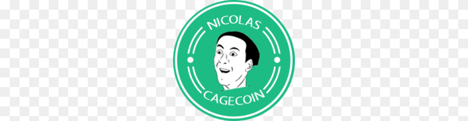 Cagecoin Price Chart, Logo, Face, Head, Person Png