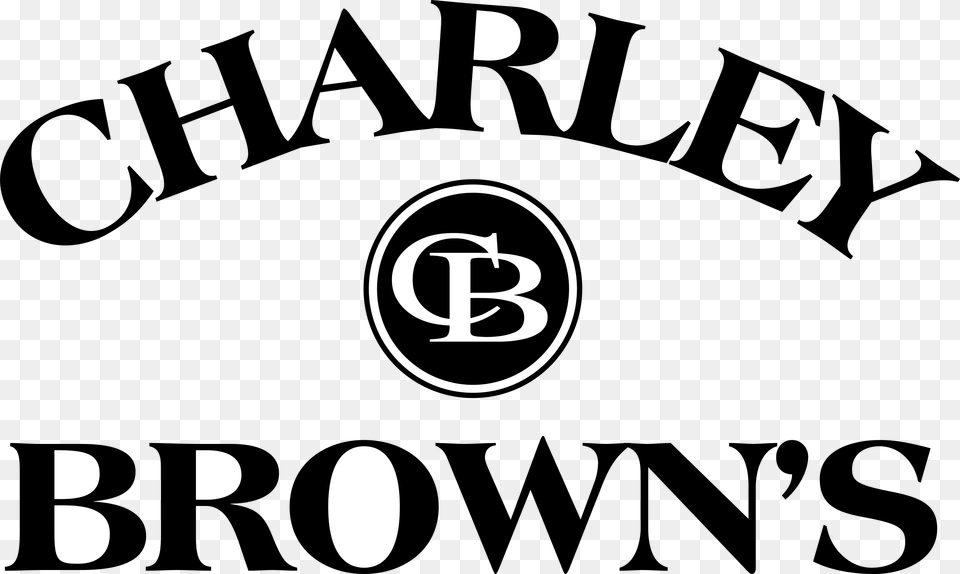 Cahrley Browns Logo Transparent Graphic Design, Stencil, Text, Astronomy, Moon Png Image